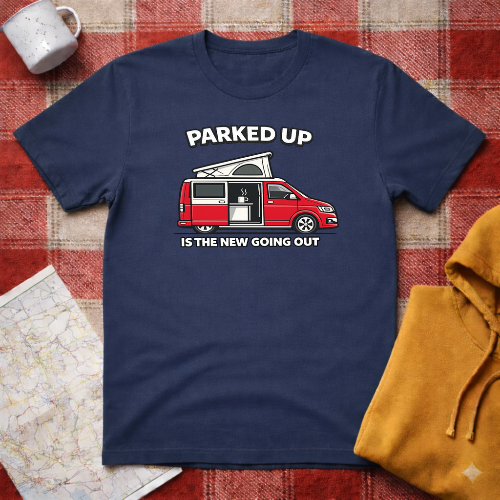 Parked Up Is The New Going Out -T-shirt