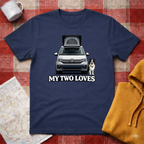 My Two Loves- Collie- T-shirt