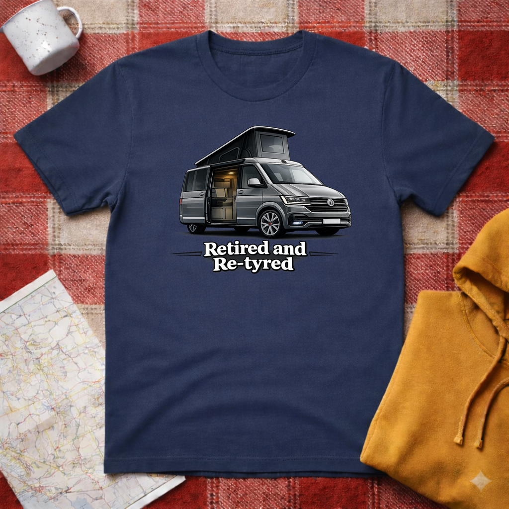 Retired And Re-tyred -T-shirt