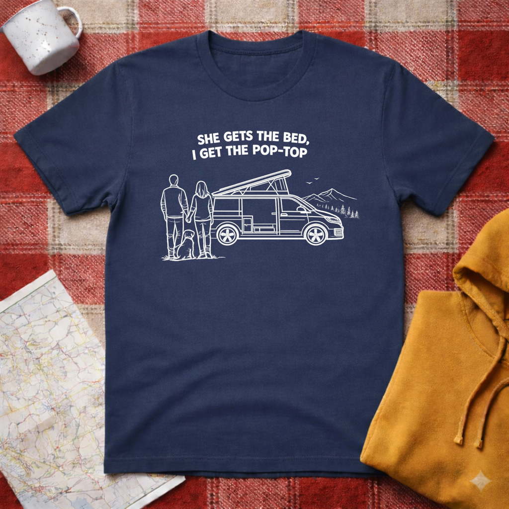 She Gets The Bed - T-shirt