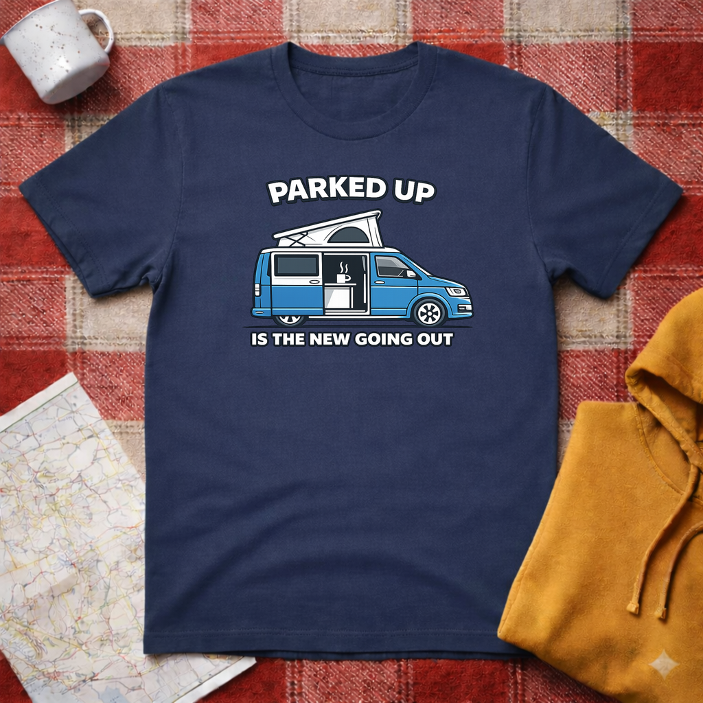 Parked Up Is The New Going Out -T-shirt