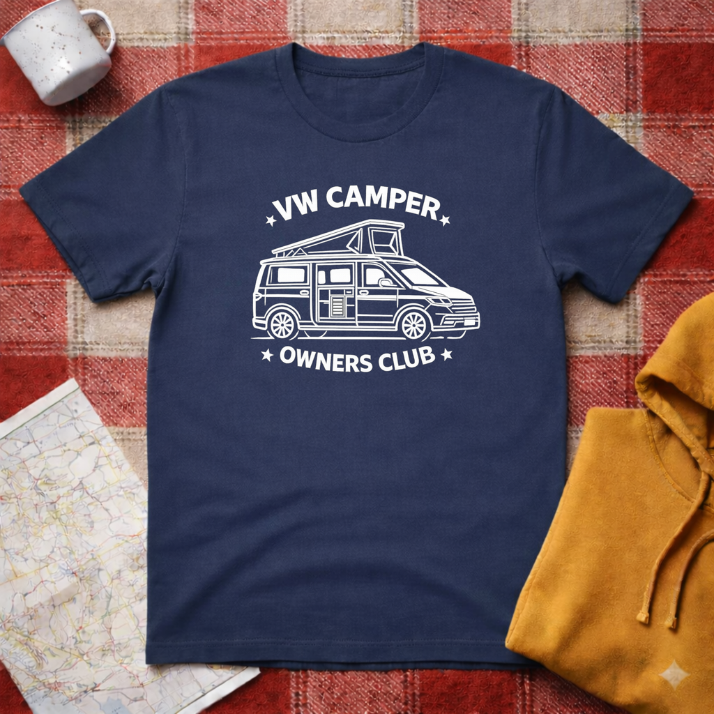 VW Camper Owners Club- T-shirt
