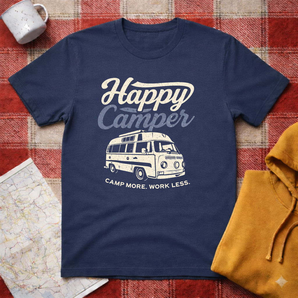 Happy Camper- T-shirt