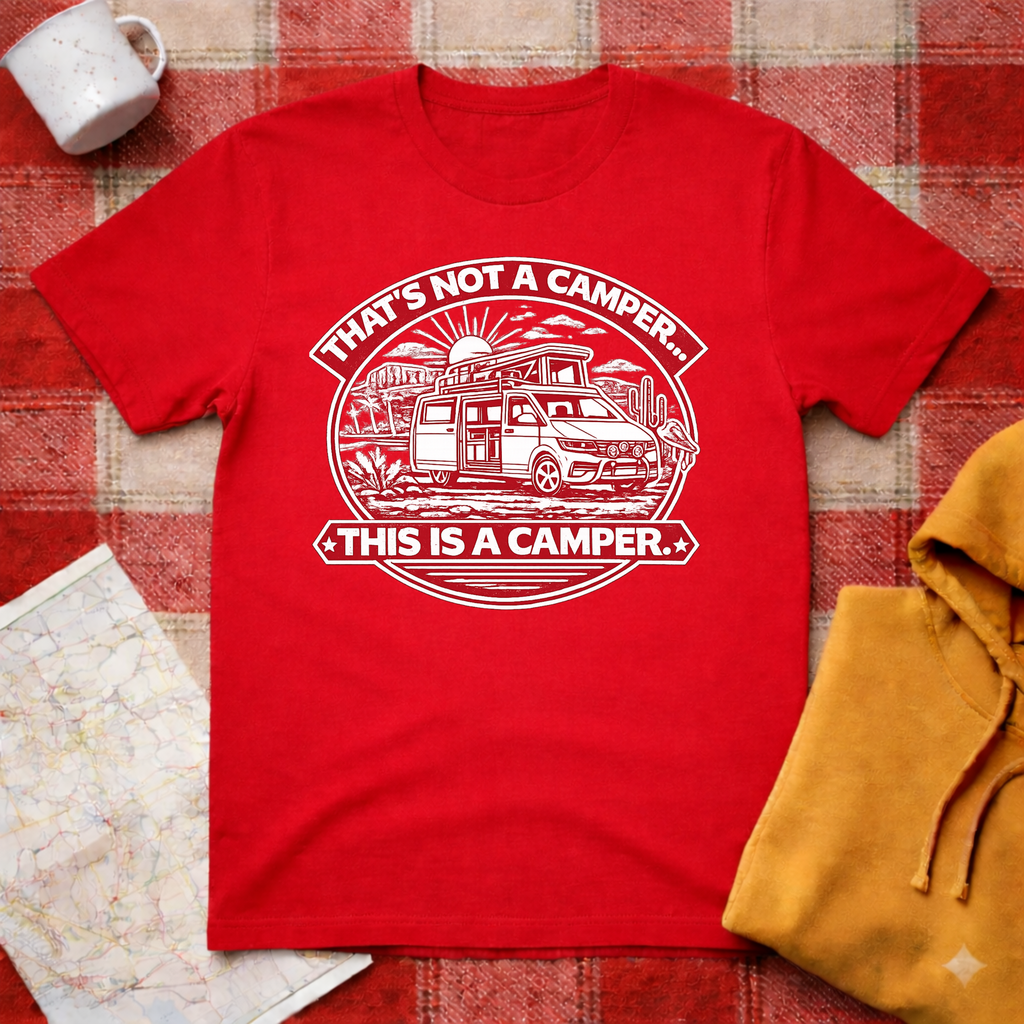 Crocodile Dundee- VW Camper- T-shirt