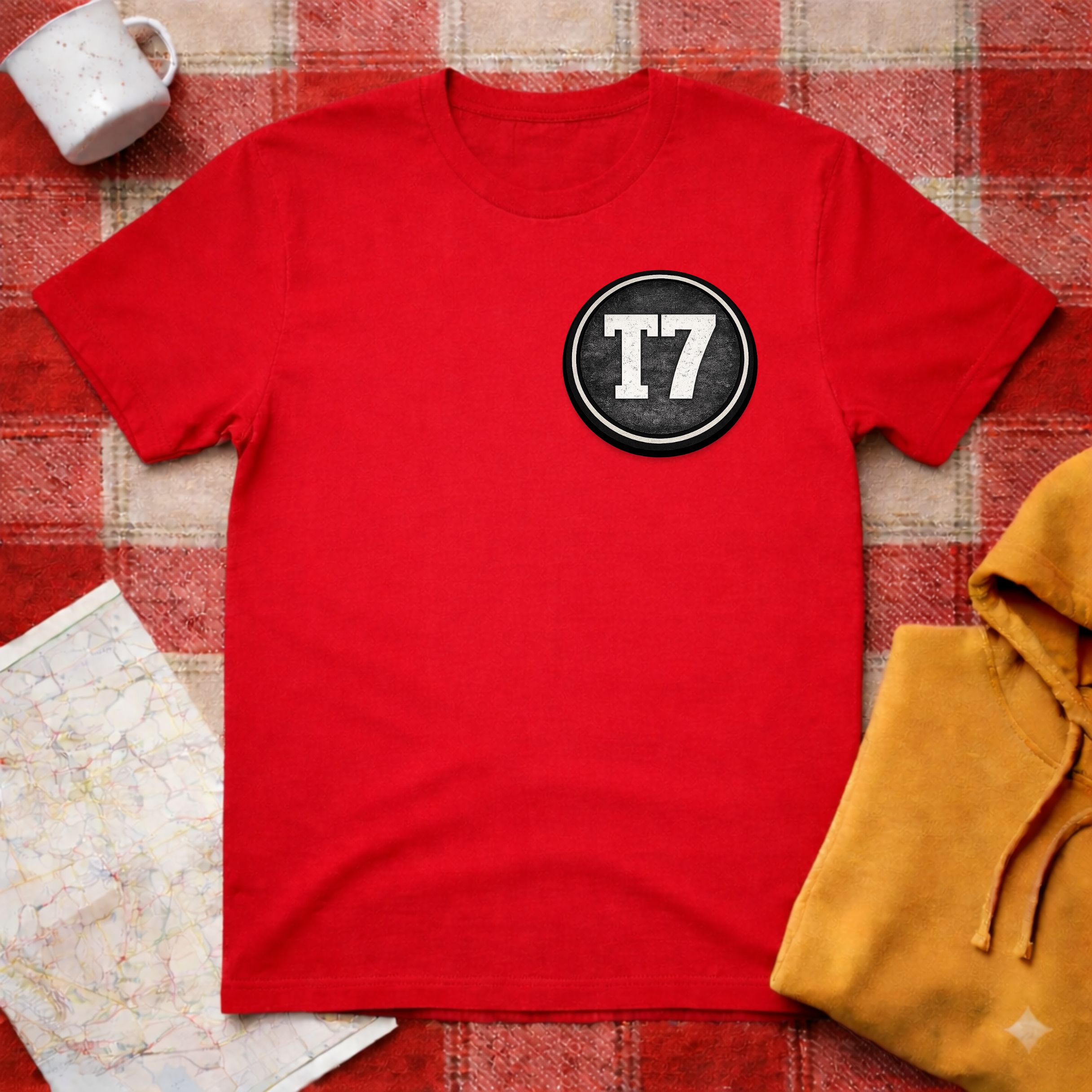 VW T7- Black Logo T-shirt