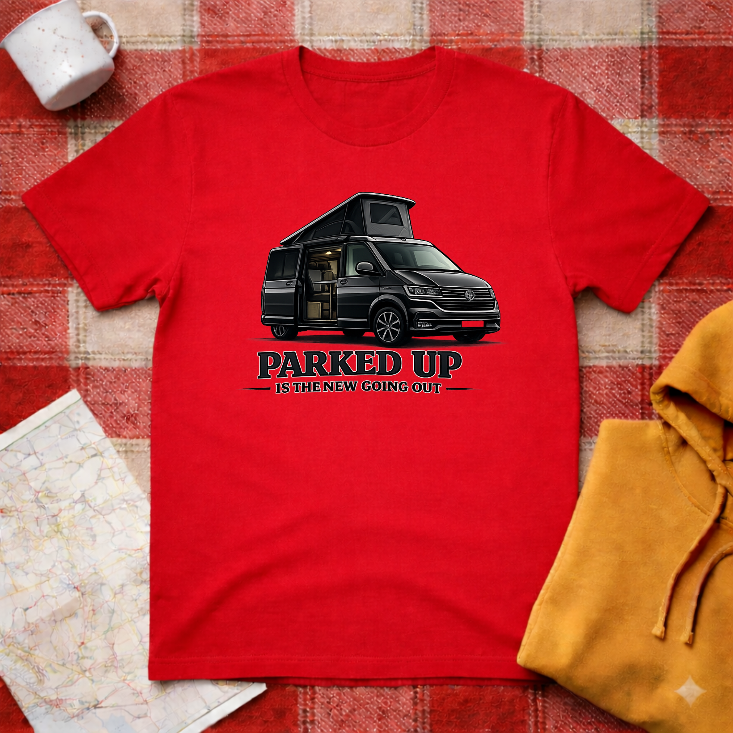Parked Up Is The New Going Out- T-shirt