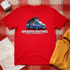 Breaking Routines- Blue Camper- T-Shirt