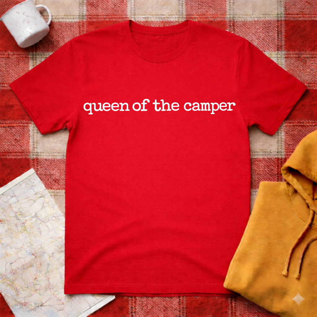 Queen Of The Camper- T-shirt