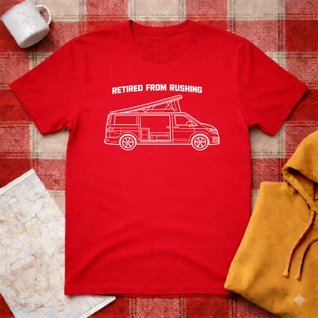 Retired From Rushing- T-shirt