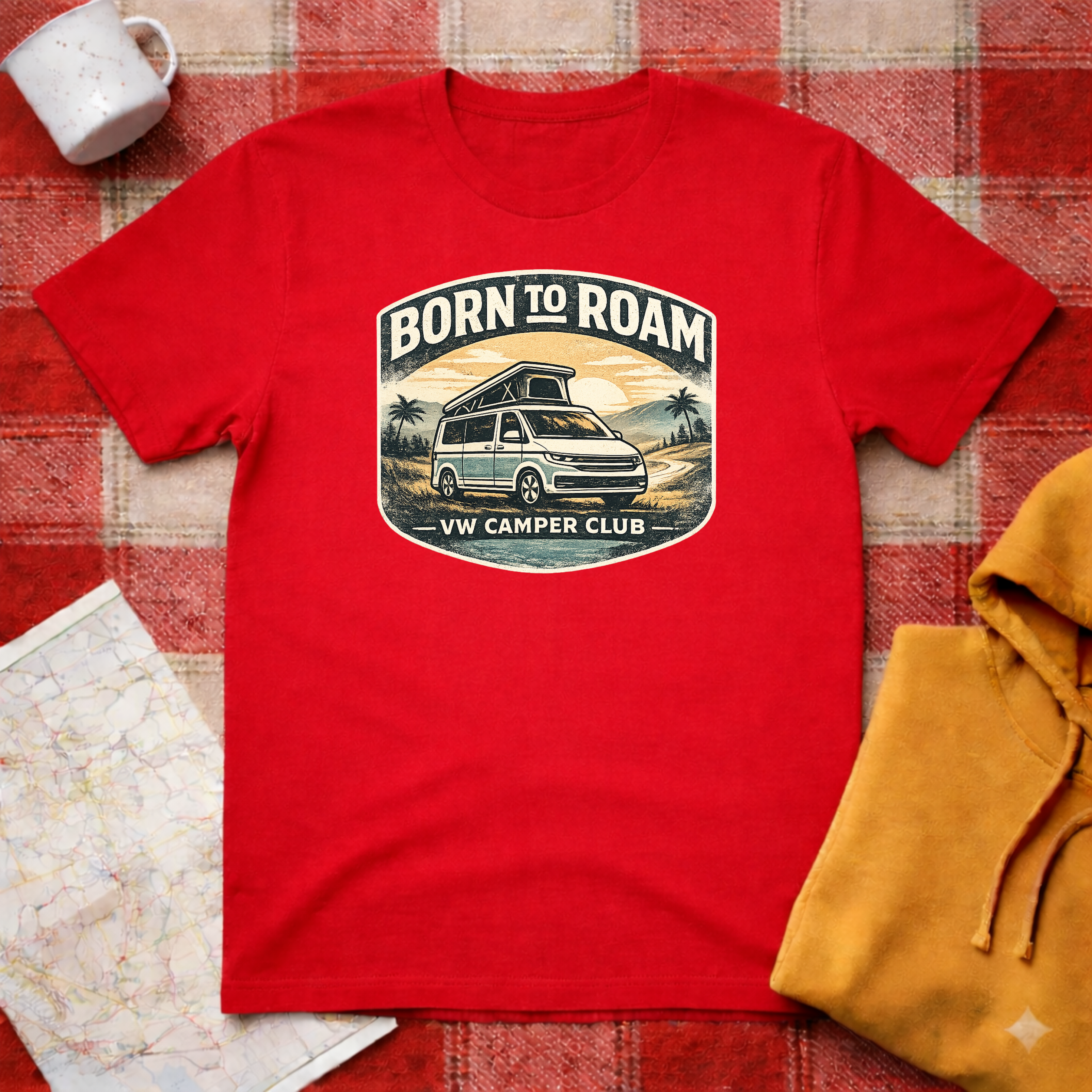 Born To Roam- T-shirt