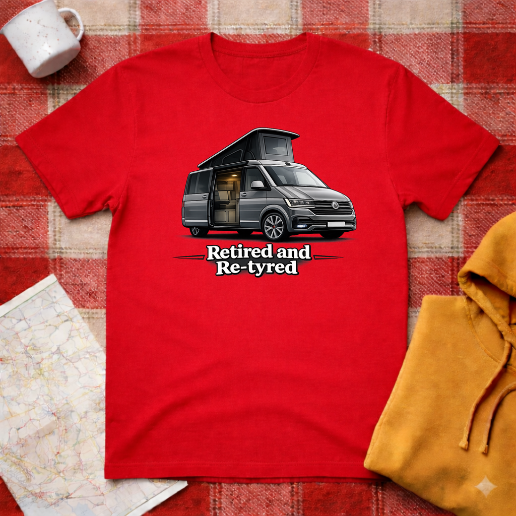Retired And Re-tyred -T-shirt