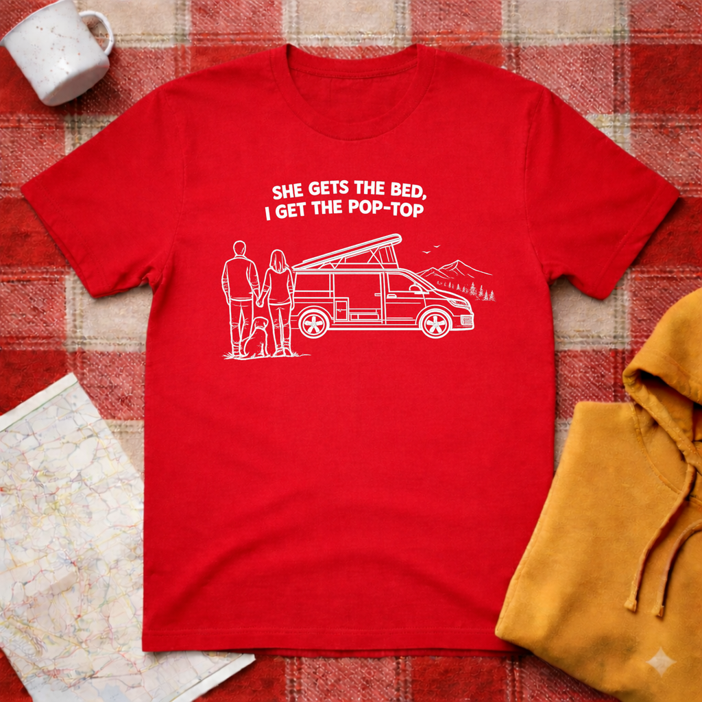 She Gets The Bed - T-shirt