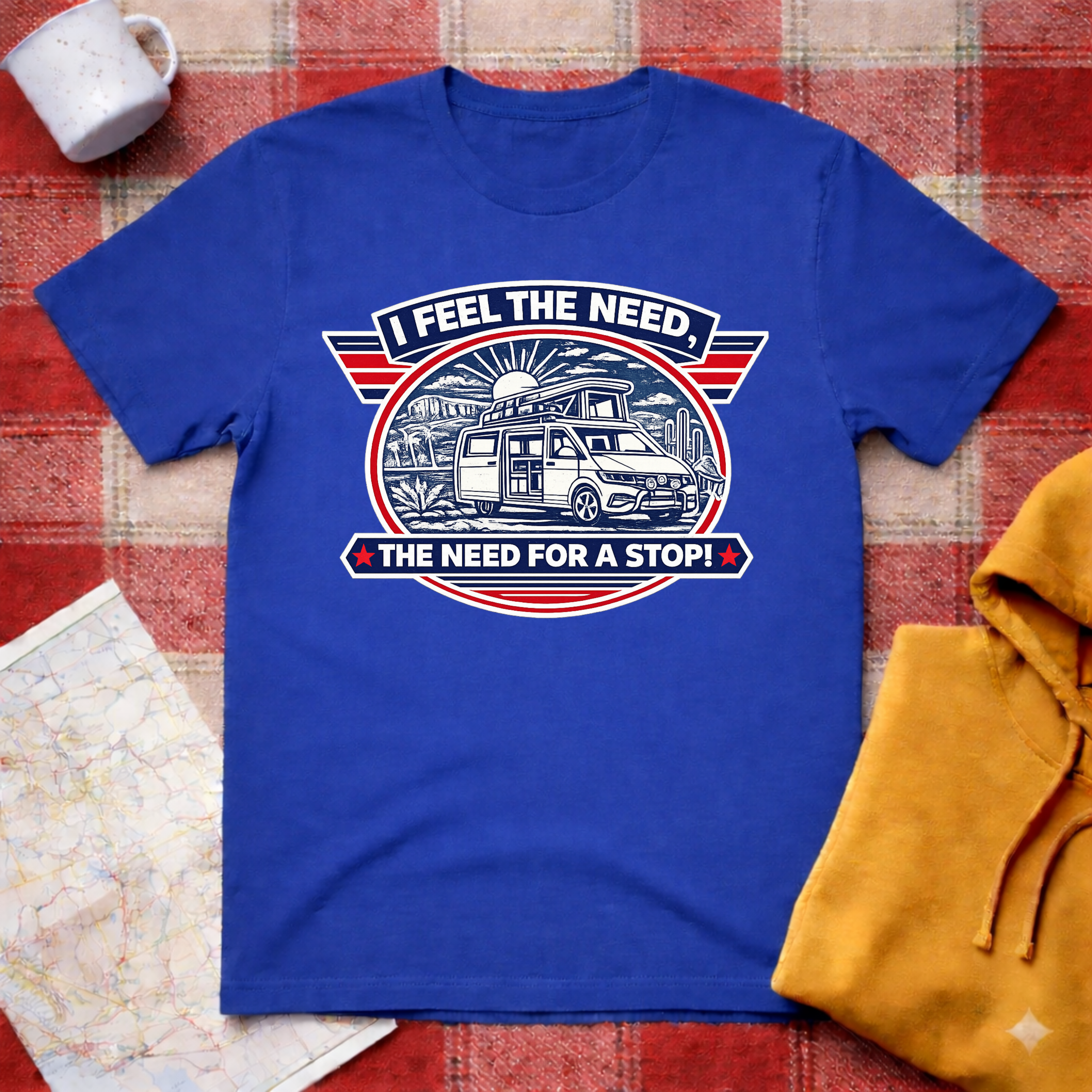 Top Gun VW Camper- T-shirt