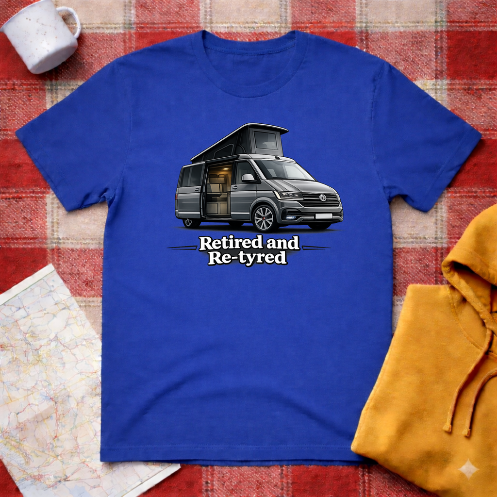 Retired And Re-tyred -T-shirt