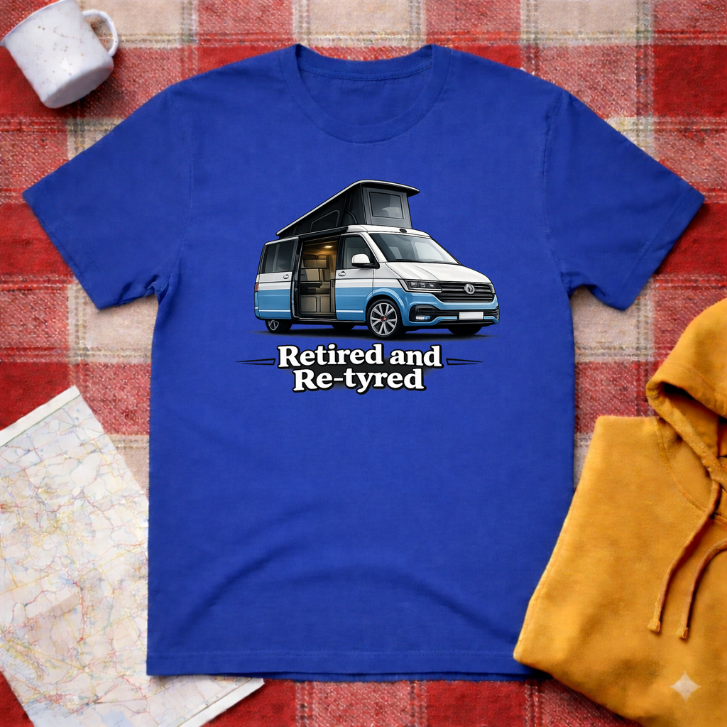 Retired And Re-tyred -T-shirt
