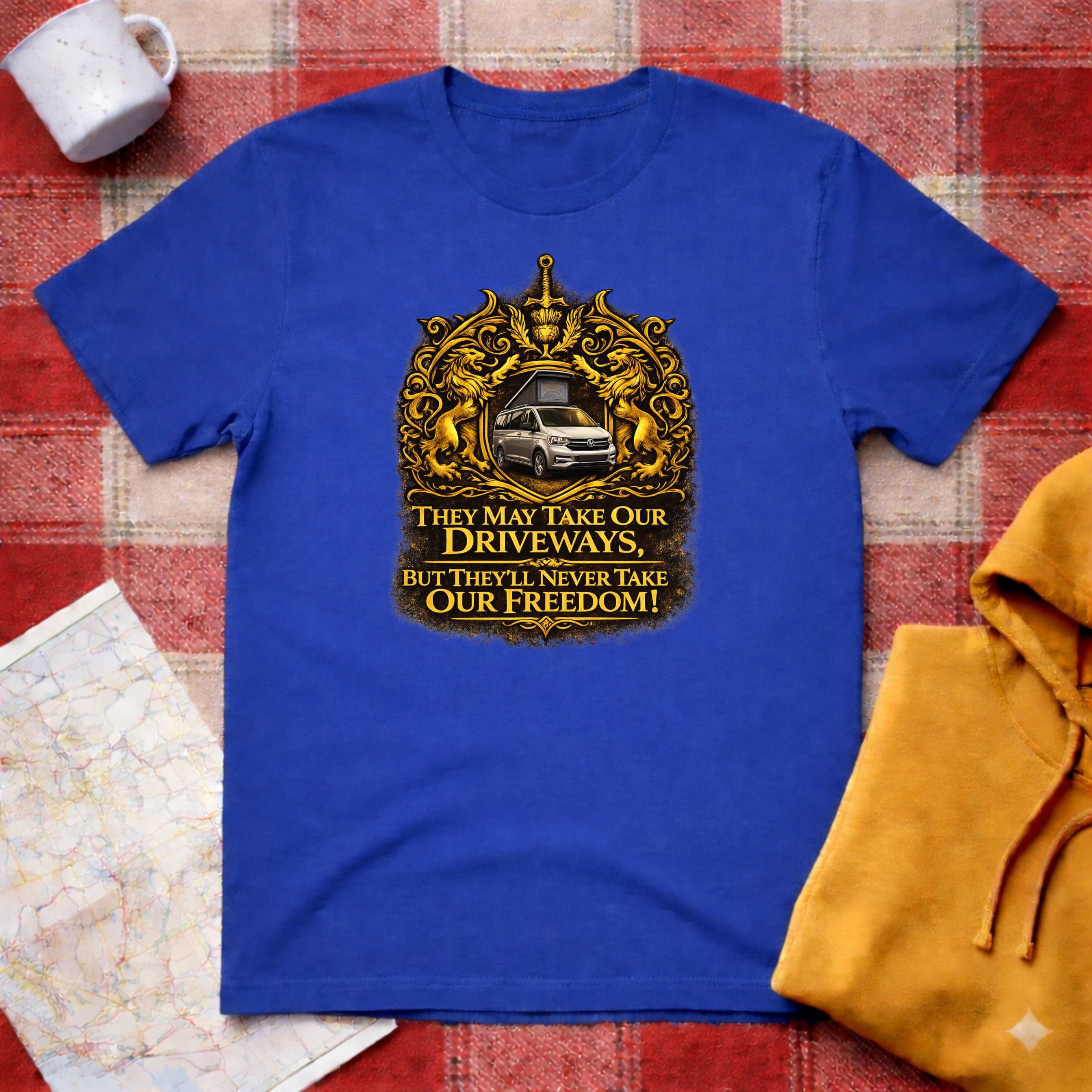 Braveheart VW Camper- T-shirt