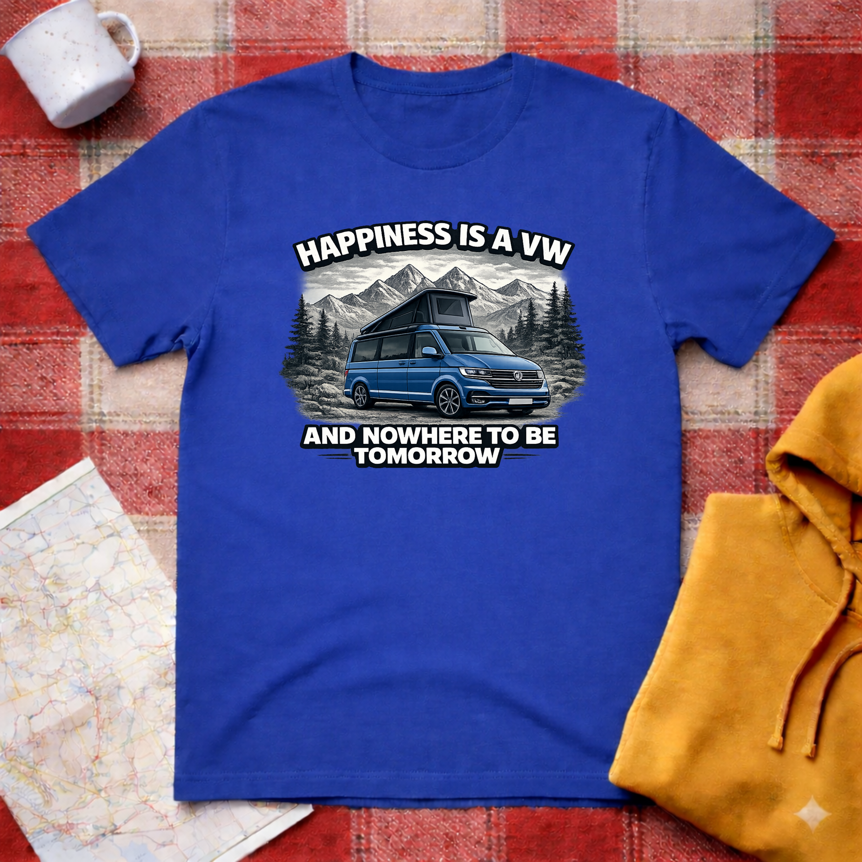 Happiness Is A VW - T-shirt