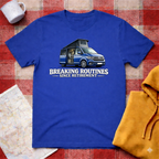 Breaking Routines- Blue Camper- T-Shirt
