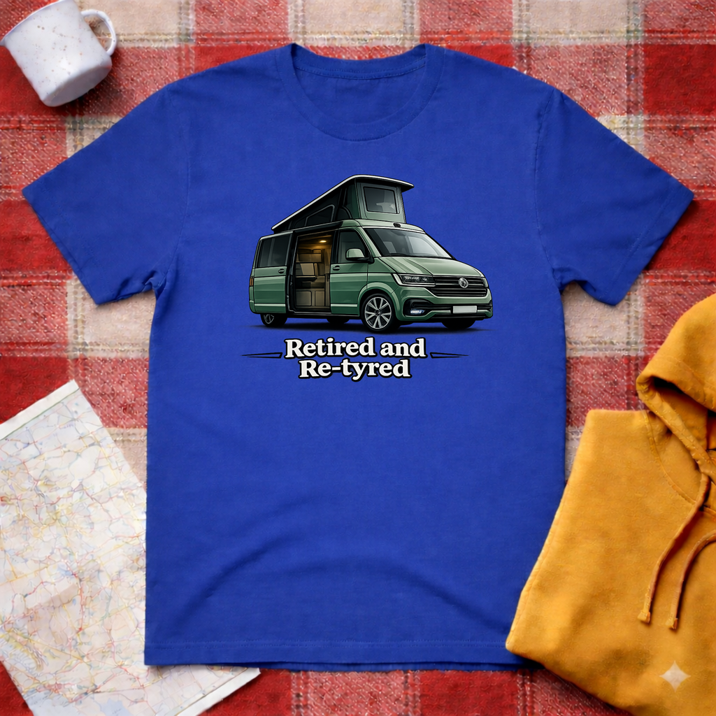 Retired And Re-tyred - T-shirt