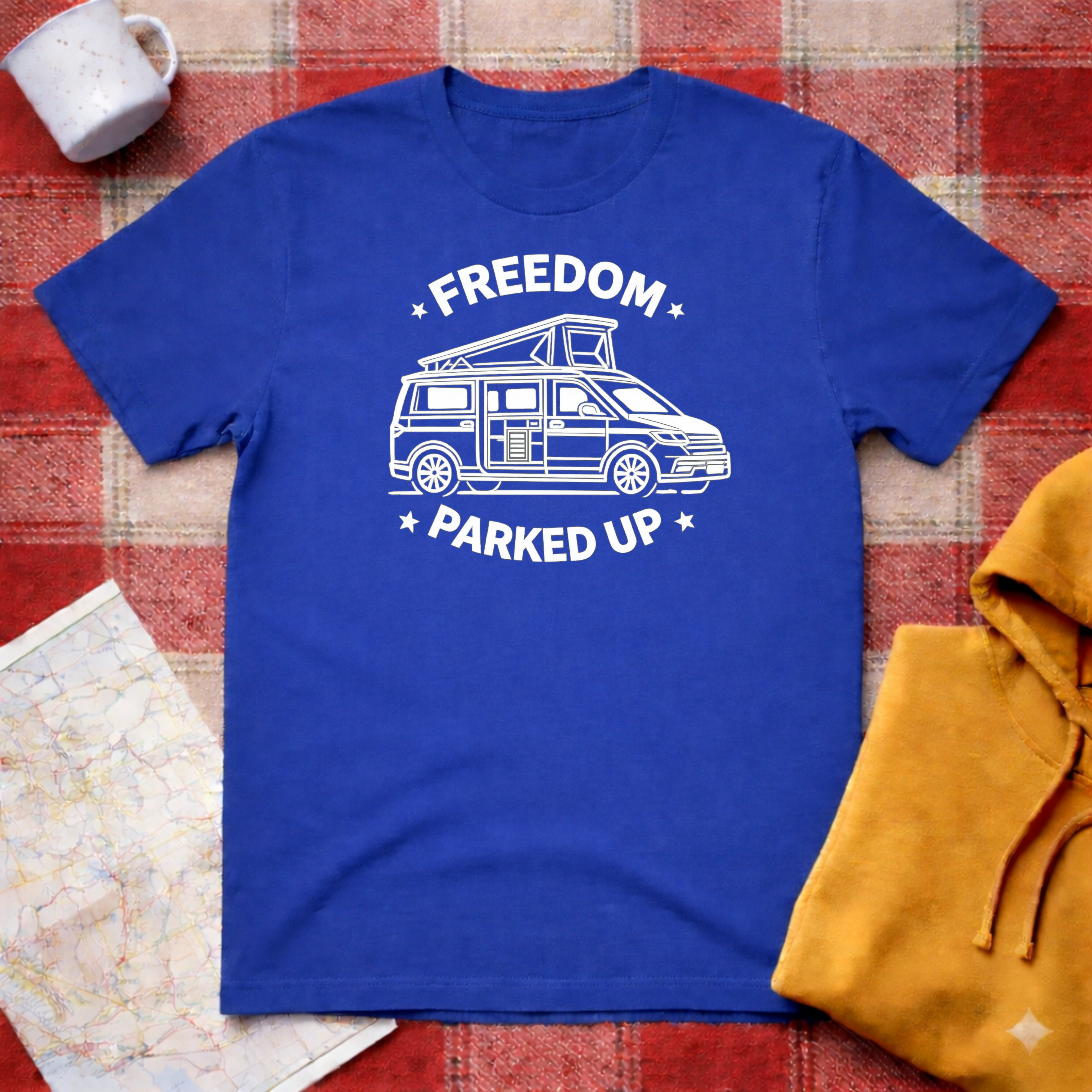 Freedom Parked Up- T-shirt