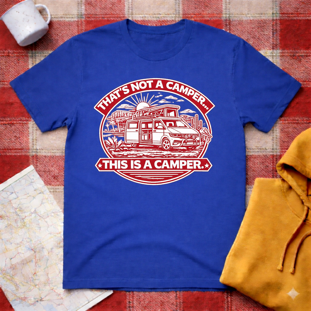 Crocodile Dundee- VW Camper- T-shirt