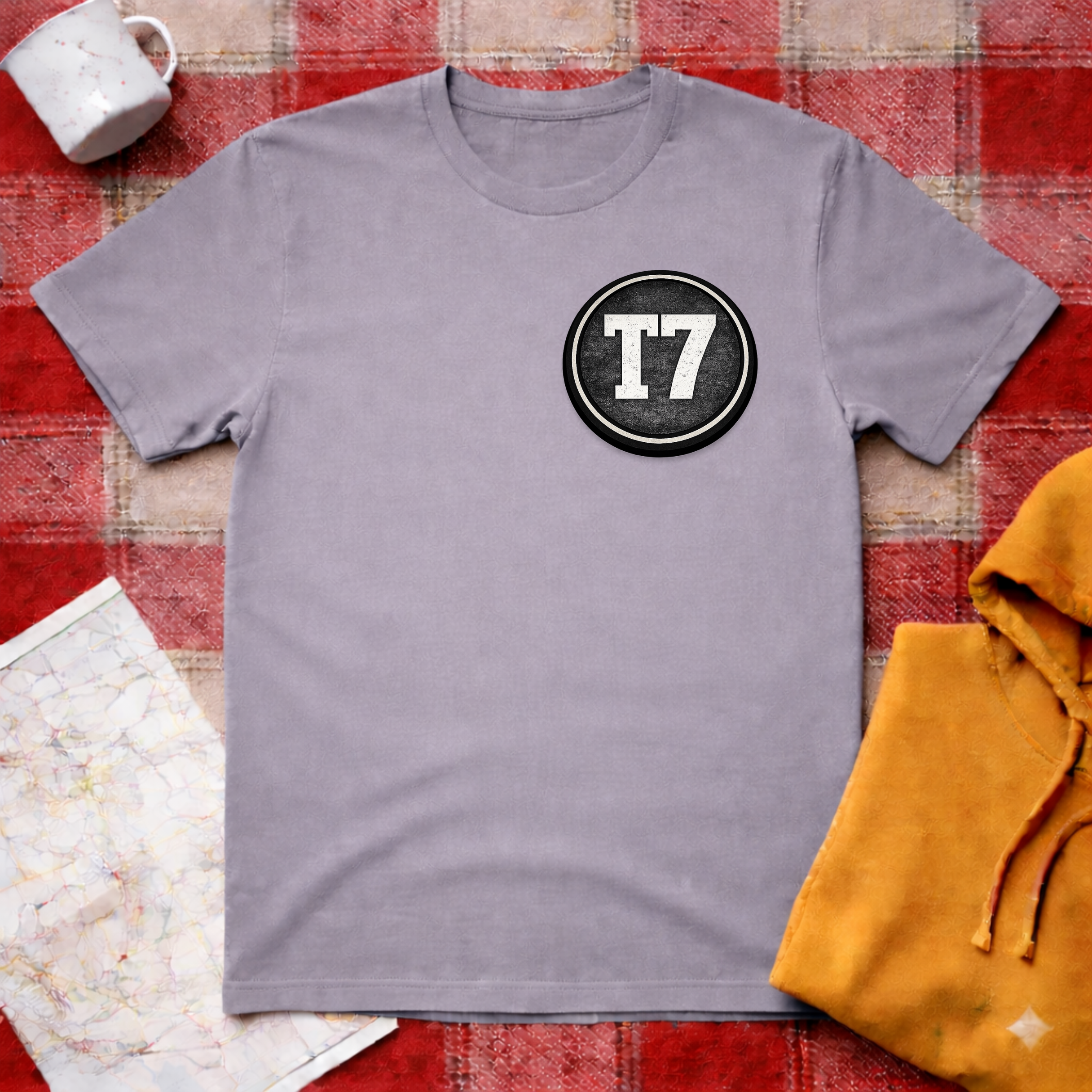 VW T7- Black Logo T-shirt