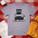 My Two Loves- Collie- T-shirt