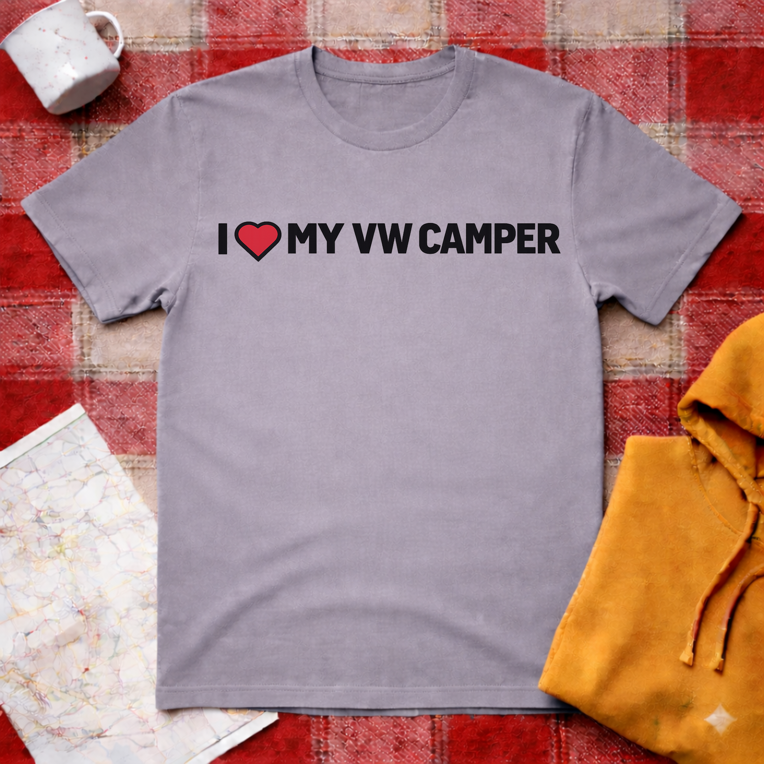 I Heart My VW Camper- T-shirt-