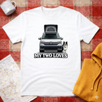 My Two Loves- Collie- T-shirt