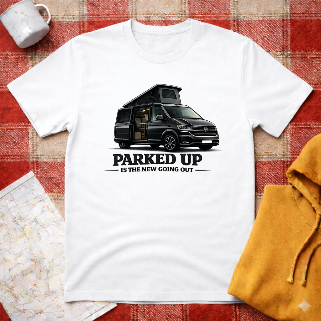 Parked Up Is The New Going Out- T-shirt