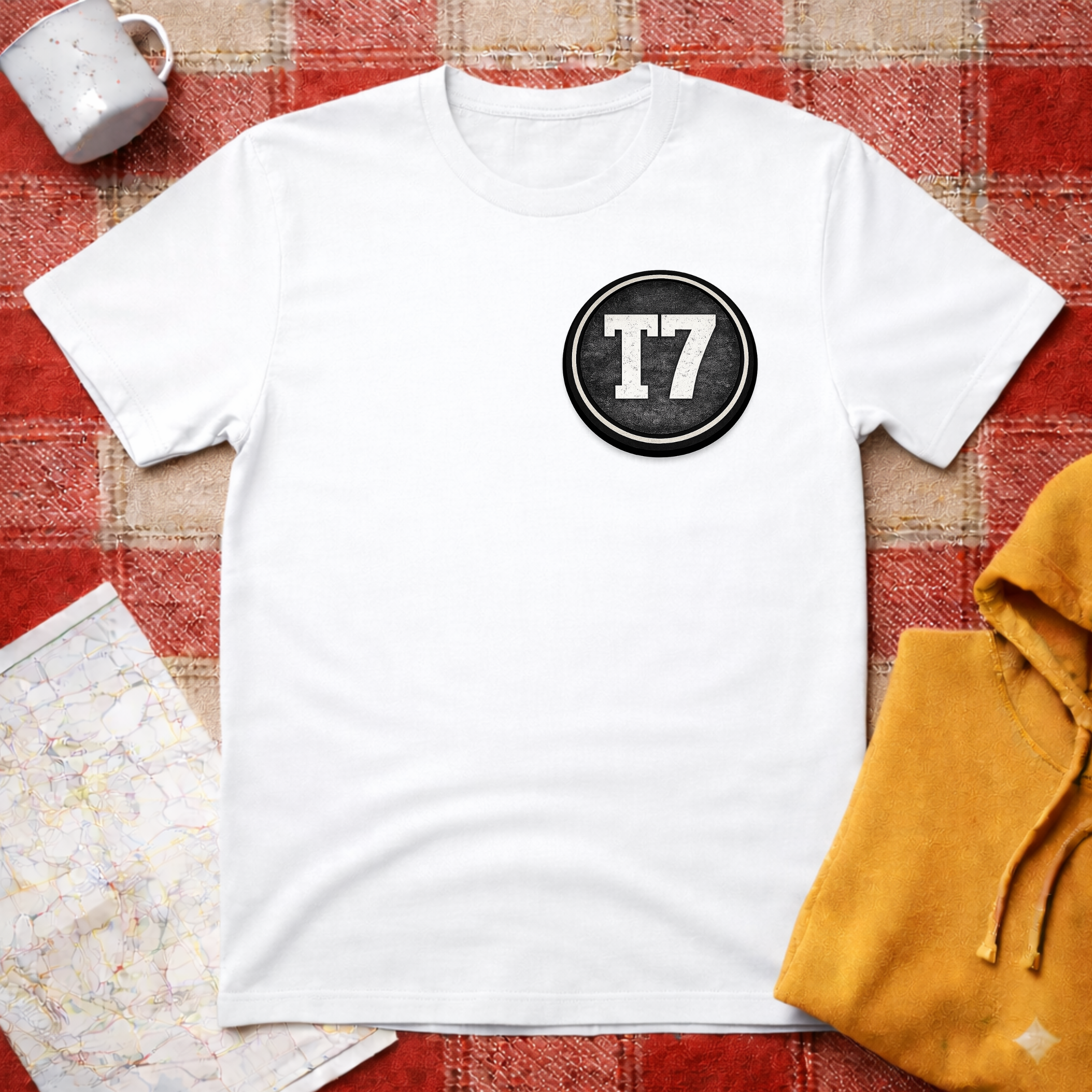 VW T7- Black Logo T-shirt