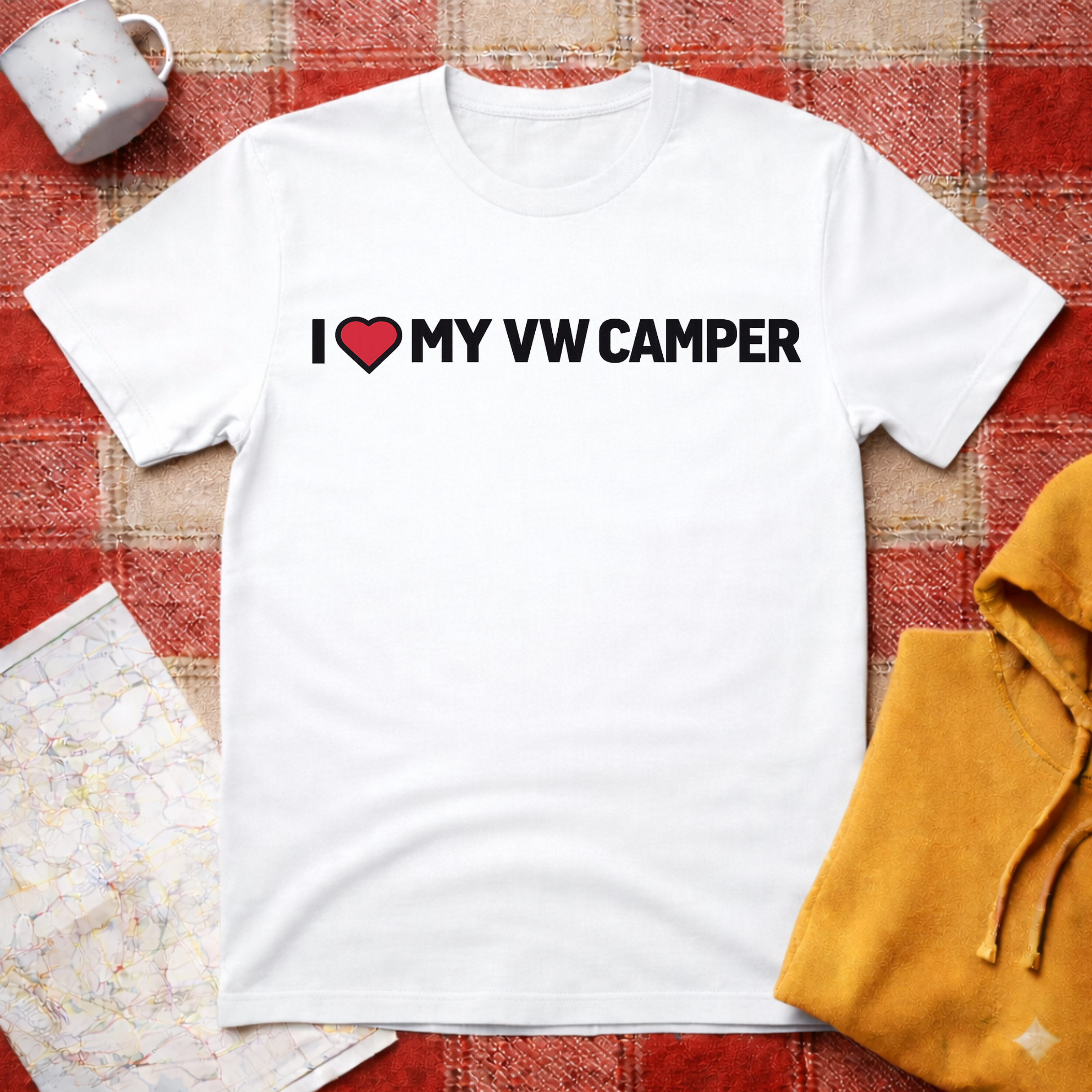 I Heart My VW Camper- T-shirt-