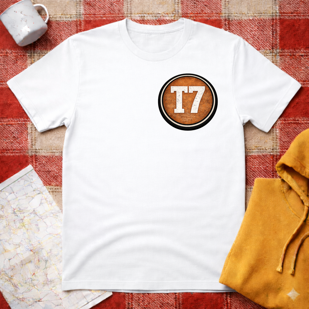VW T7- Orange Logo-T-shirt
