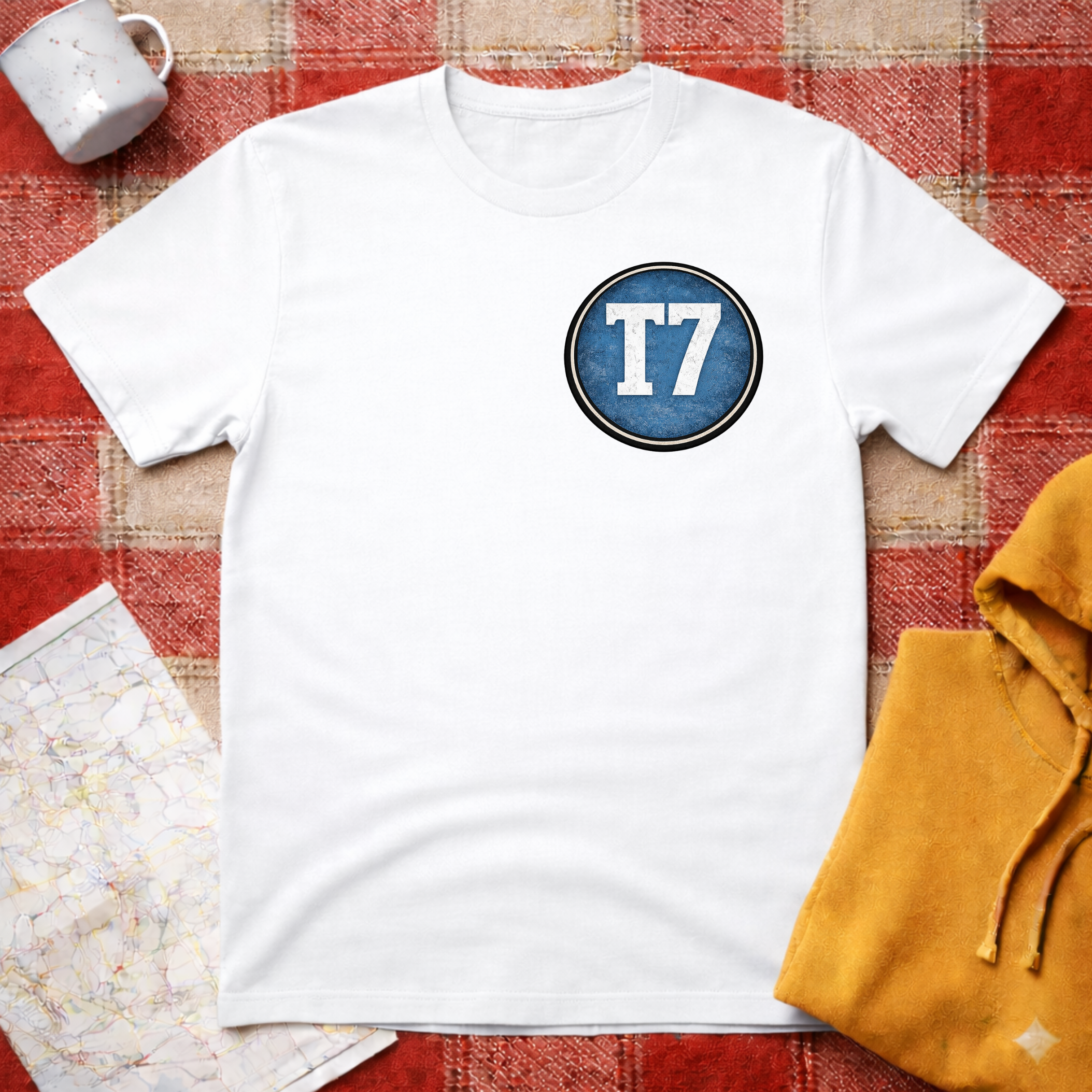 VW T7- Green Logo-T-shirt